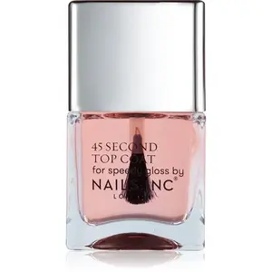 Nails Inc. 45 Second With Retinol vrchní lak na nehty 14 ml