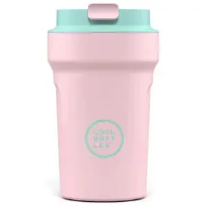 COOL BOTTLES PARADISE 350 ML Nerezový termo hrnek, růžová, velikost 350 ML