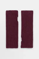 Rukavice United Colors of Benetton dámské, fialová barva, 1244DG00H