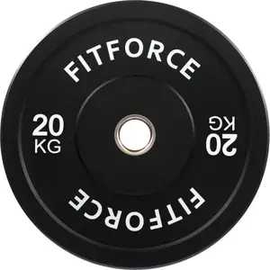 Fitforce PLRO 20 KG x 50 MM Nakládací kotouč, černá, velikost 20 KG