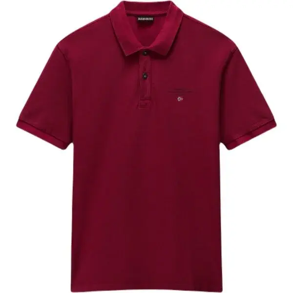 Napapijri ELBAS Pánské polotričko, vínová, velikost