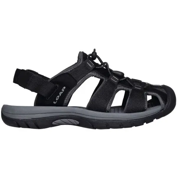 LOAP ORLAND Pánské sandály, černá, velikost