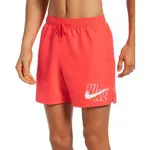 Nike LOGO SOLID 5 Pánské koupací šortky, lososová, velikost XXL