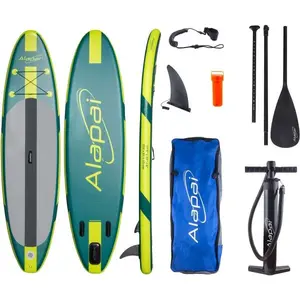 Alapai SAILOR 320 Nafukovací jednovrstvý paddleboard, tmavě zelená, velikost