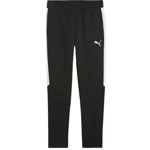 Puma TEAMEVOSTRIPE PANTS Pánské tepláky, černá, velikost