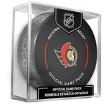 INGLASCO OTTAWA SENATORS OFFICIAL GAME PUCK Fanouškovský hokejový puk, černá, velikost