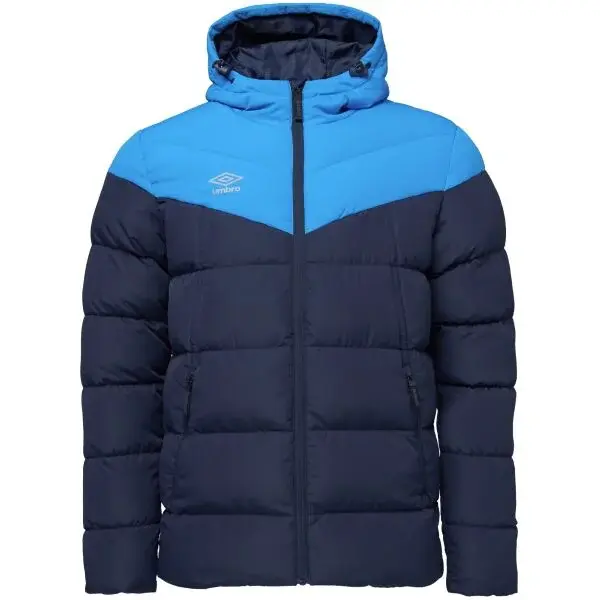 Umbro RITCHIE Pánská prošívaná bunda, tmavě modrá, velikost