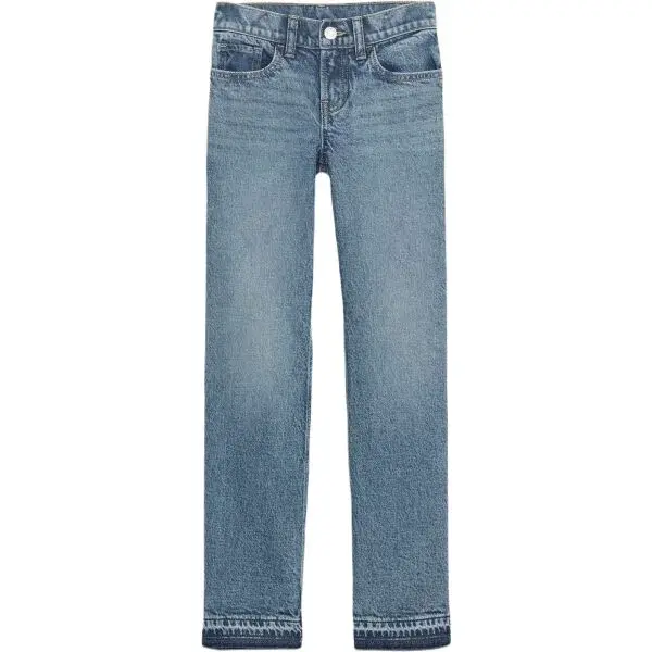 GAP V-MR STRAIGHT Dívčí džíny, modrá, velikost 8Y