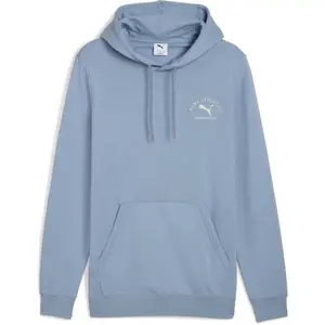 Puma CLASS GRAPHIC HOODIE TR Pánská mikina, světle modrá, velikost