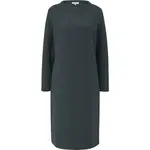 s.Oliver RL LONG SLEEVE DRESS NOOS Midi šaty, tmavě zelená, velikost