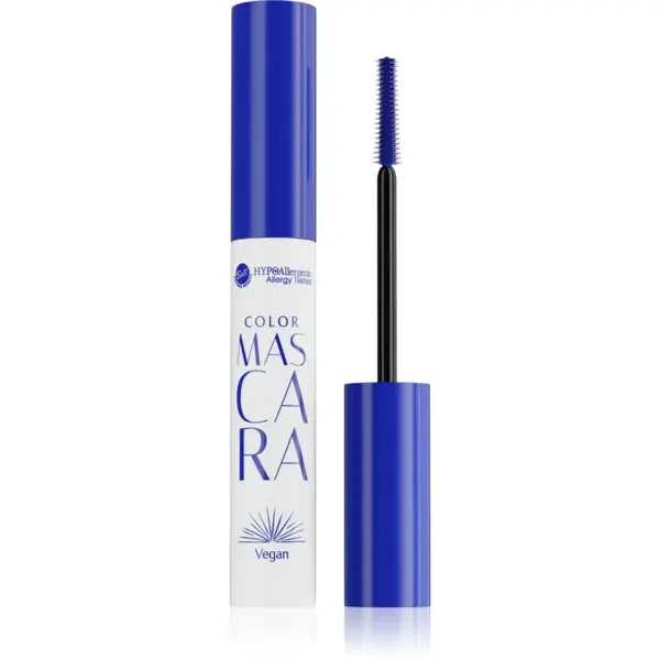 Bell Hypoallergenic objemová a predlžujúca riasenka odtieň 02 Neon Blue 8 g