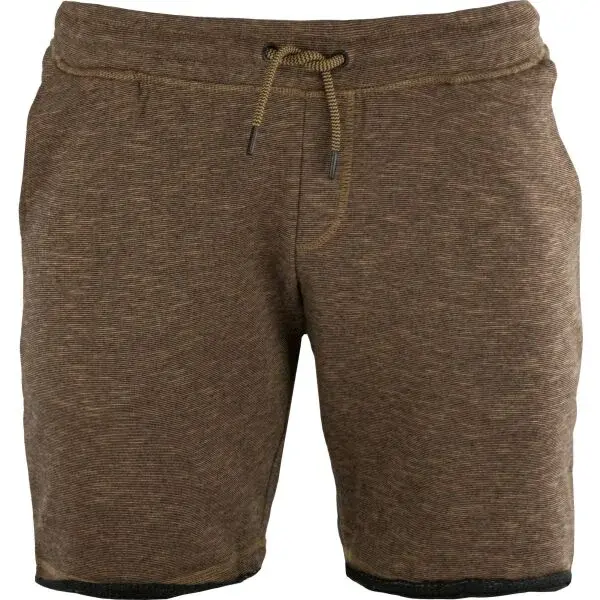 ALPINE PRO GRIB Pánské šortky, hnědá, velikost