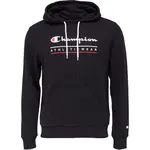 Champion HOODIE Pánská mikina, černá, velikost