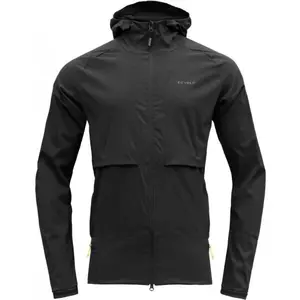 Devold RUNNING MERINO Pánská merino běžecká bunda, černá, velikost