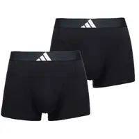 adidas TRUNK 2 PACK Pánské boxerky, černá, velikost XXL