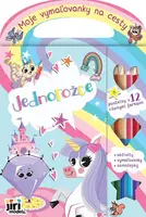 Moje maľovanky na cesty Jednorožce