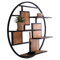 MID.YOU NÁSTĚNNÝ REGÁL, 80/80/16 cm