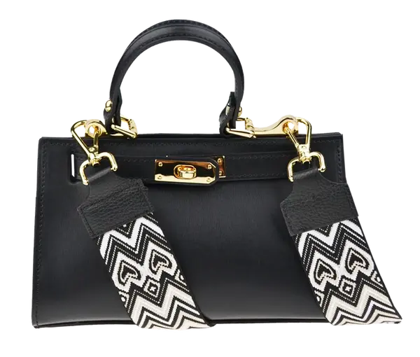 NovaKabelka.cz Anita Nera s přídavným popruhem V