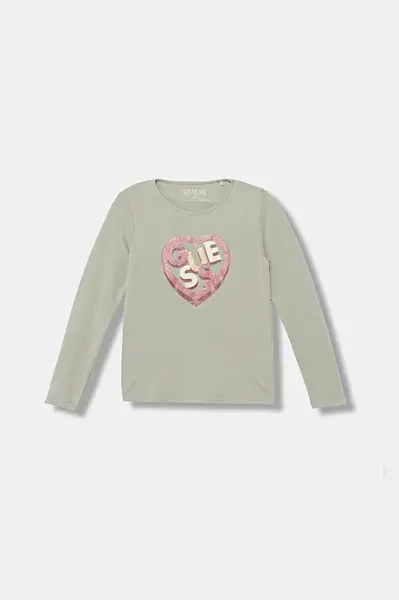 Dětské tričko s dlouhým rukávem Guess