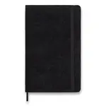 Zápisník Moleskine Velvet - tvrdé desky, L, linkovaný - černý