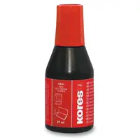 Razítkovací barva Kores - 28 ml - červená