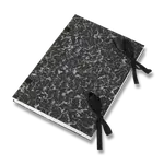 Desky s tkanicí Hit Office, A4 - černé