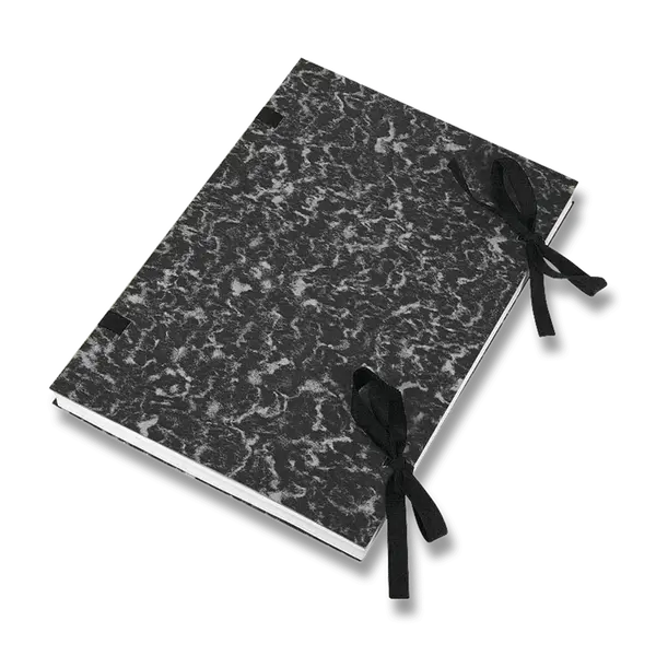 Desky s tkanicí Hit Office, A4 - černé