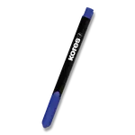 Permanentní popisovač Kores K-Marker tenký - modrý