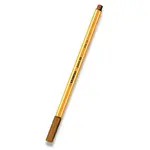 Liner STABILO point 88 - okrově hnědý