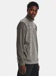 Under Armour Sweatshirt UA Armour Fleece Twist QZ-GRY - Mens