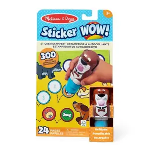 Melissa & Doug Sticker wow samolepky pejsci