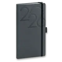 Kapesní diář Presco Ajax 2026 - černý