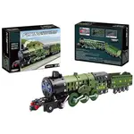 Kovová stavebnice Parní lokomotiva 340 dílků