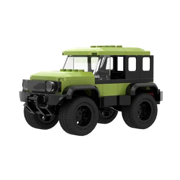 BRIXIES Plus 222.101 Off-road - terénní vozidlo zelené, 119 k