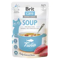 BRIT Care Cat Soup with Tuna vývar pre mačky 75 g