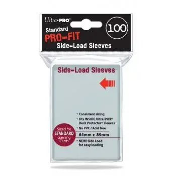 UltraPro Obaly na karty Ultra Pro PRO-FIT Side Loaded - 100 ks