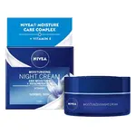 NIVEA Aqua Effect Regeneračný nočný krém pre normálnu až zmiešanú pleť 50 ml