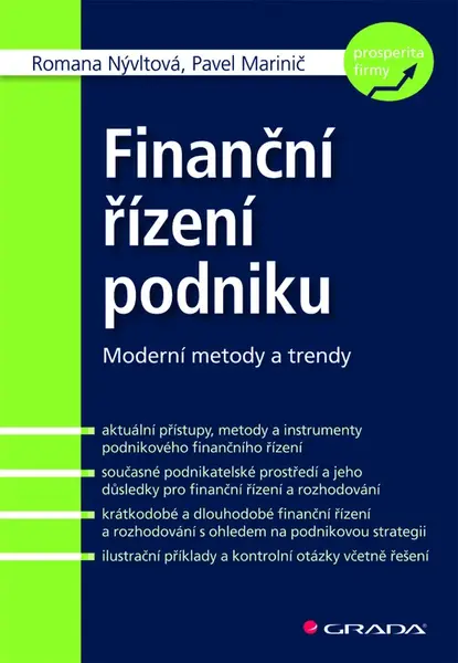 Finanční řízení podniku, Nývltová Romana