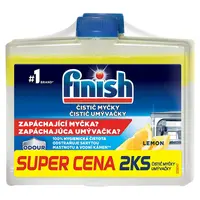 FINISH Čistič umývačky Lemon Sparkle 2 x 250 ml