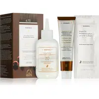 Korres Argan Oil permanentní barva na vlasy s arganovým olejem odstín 6.73 Golden Cocoa 50 ml
