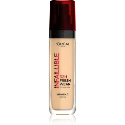 L’Oréal Paris Infaillible 32H Fresh Wear dlouhotrvající tekutý make-up odstín 125 WARM DORE 30 ml