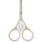 NUK Scissors dětské nůžky s kulatou špičkou Beige 1 ks