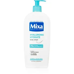 MIXA Hyalurogel intenzivní hydratační tělové mléko pro suchou a citlivou pokožku 400 ml