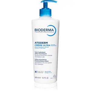 Bioderma Atoderm Créme Ultra vyživující tělový krém pro normální až suchou citlivou pokožku s parfemací 500 ml
