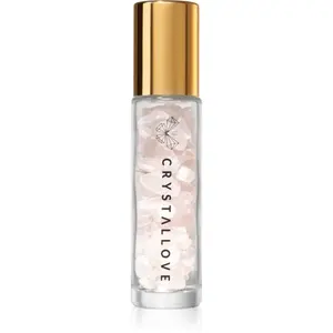 Crystallove Rose Quartz Oil Bottle roll-on s krystaly 10 ml