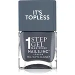 Nails Inc. It’s Topless gelový lak na nehty pro dlouhotrvající efekt odstín Emily 14 ml