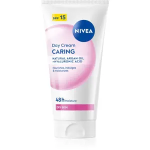 NIVEA Nourishing výživný denní krém pro suchou pleť SPF 15 50 ml