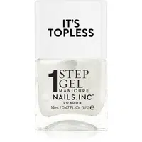 Nails Inc. It’s Topless gelový lak na nehty pro dlouhotrvající efekt odstín Sydney 14 ml