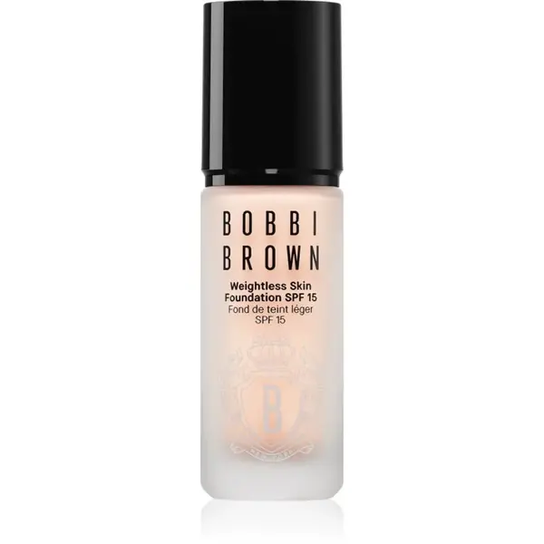 Bobbi Brown Weightless Skin Foundation SPF 15 Mini dlouhotrvající matující make-up s hydratačním účinkem odstín Ivory 13 ml