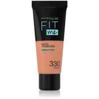 MAYBELLINE NEW YORK Fit Me! Matte+Poreless matující make-up pro normální a mastnou pleť odstín 330 Toffee 30 ml